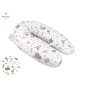 MimiNu jastuk za hranjenje beba Forest Mint