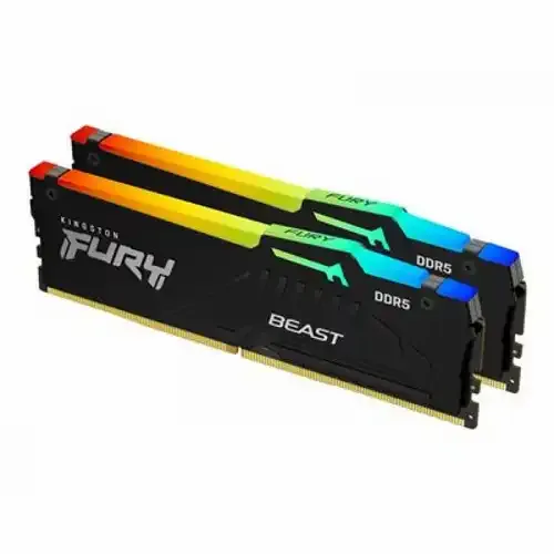 Kingston Fury Beast RGB KF560C30BBAK2-64 Memorija DDR5 64GB (2x32GB) 6000MHz  slika 1