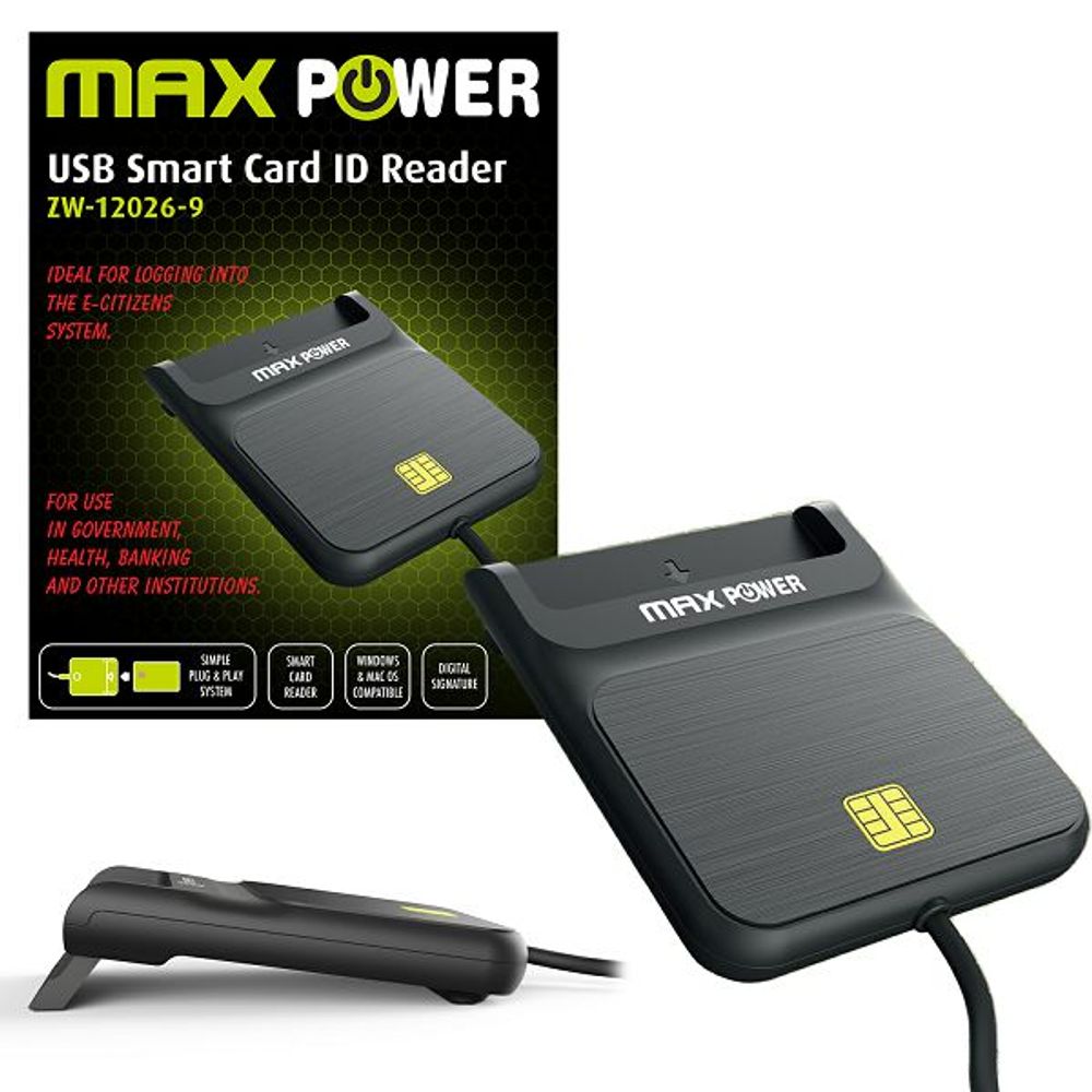 MAXPOWER SMART ČITAČ KARTICA e-Građani - ZW-12026-9 slika 1