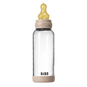 Bibs Staklena flašica za bebe Latex 240ml, Medium Blush