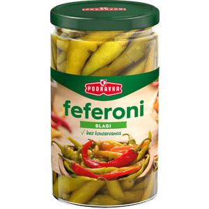 Podravka Feferoni blagi 300g