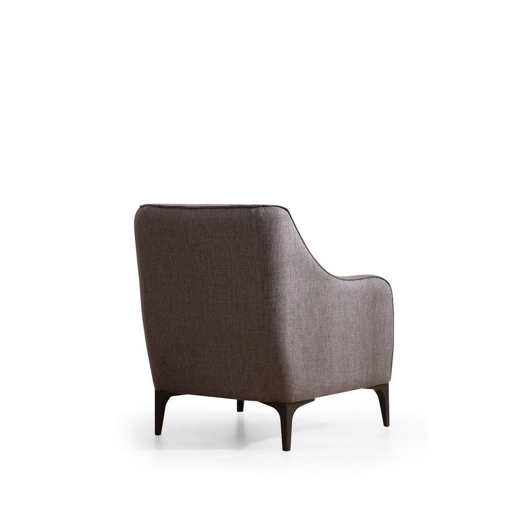 Belissimo - Tamnosivi Wing Chair slika 5