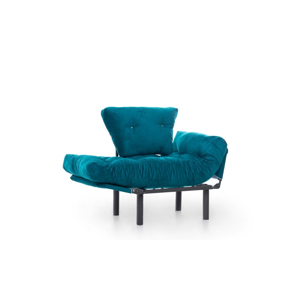 Nitta Single - Petrol Green Wing Chair slika 6
