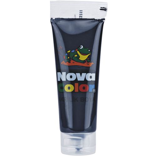 Nova Color Slikanje - Akrilne Boje 75g - Crna - 540054 slika 1