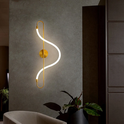 TOOLIGHT APP858-W Long Gold LED zidna svjetiljka slika 4