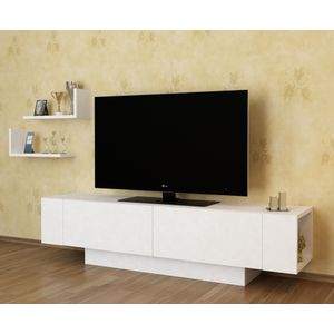 Ekol - White White TV Unit