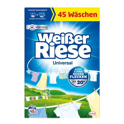 Weisser Riese Universal prašak 2,475kg 45 pranja slika 1