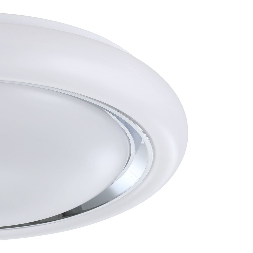 Eglo Capasso Plafonjera LED 18W, Promjer 340mm, Bijela/Krom slika 4