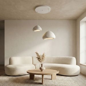 Luster LORA 30-40-T-LUNA - Bijela