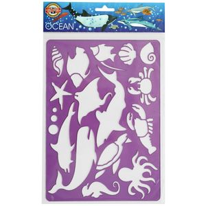 Šablona za crtanje 187x266mm Ocean K-I-N Netto
