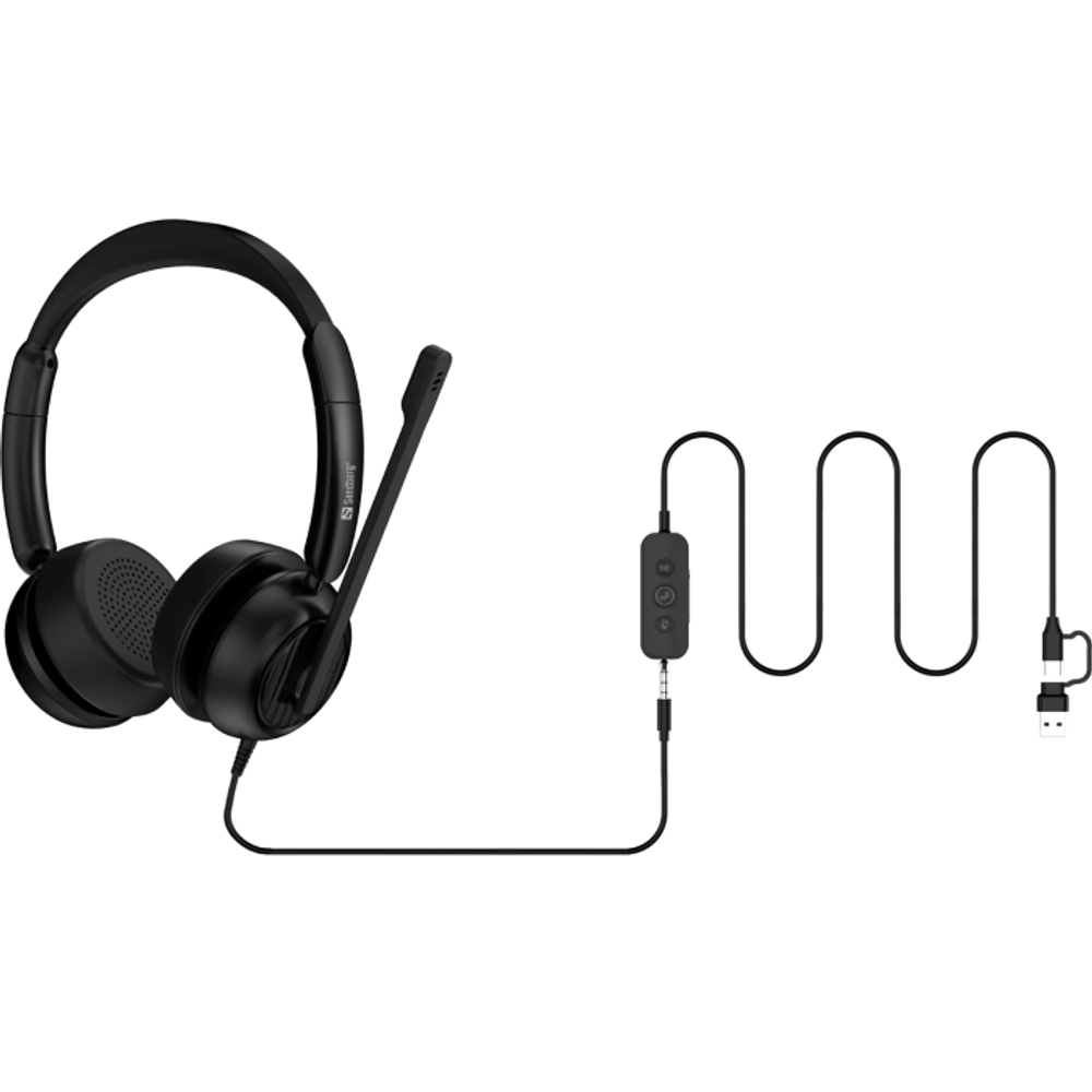 Sandberg 3v1 Office Headset Pro ENC slušalice s mikrofonom slika 2