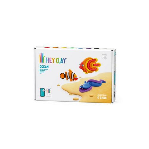 Hey Clay Set Clownfish Discus Fish Eel slika 1