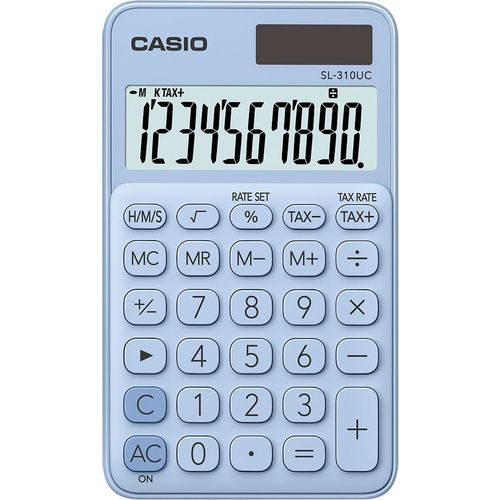 Kalkulator CASIO SL-310 UC-LB sv.plavi KARTON PAK. bls slika 1