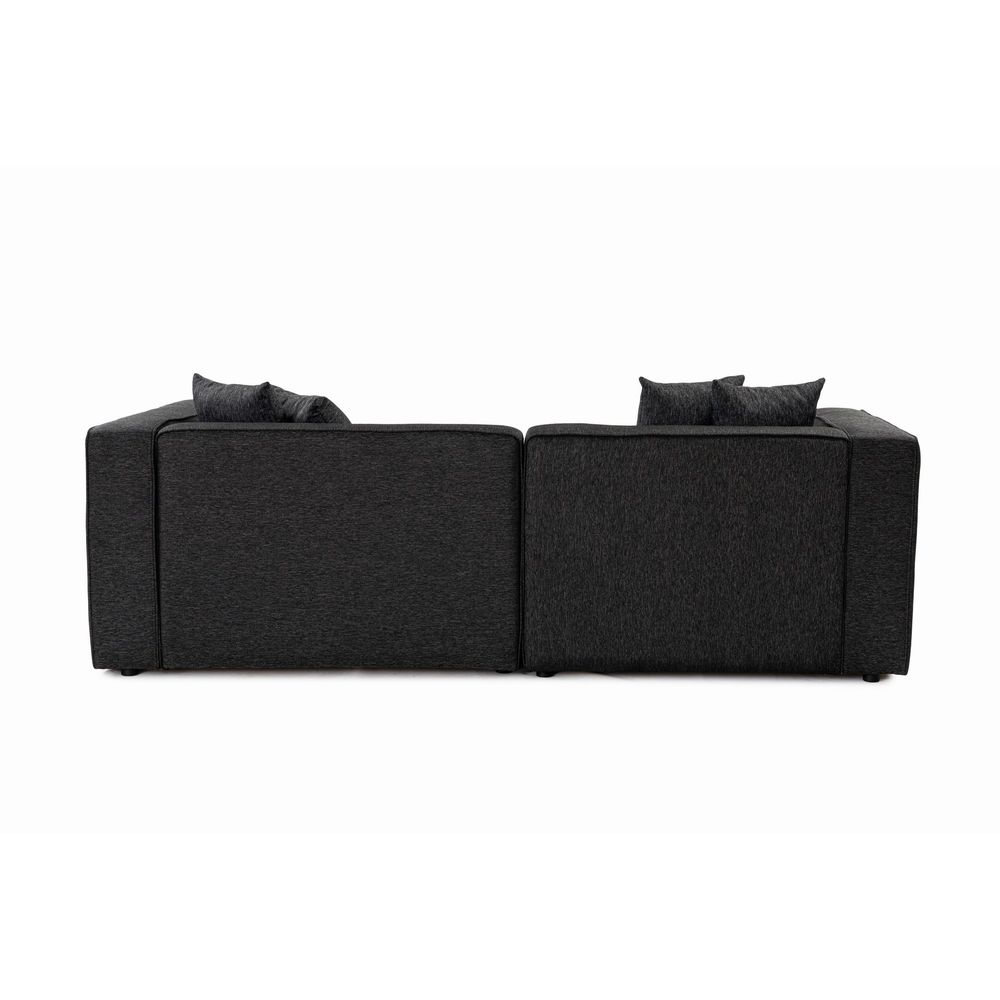 Mora XL Kutna Sofa Desna (L1-CHLRight) - Antracit slika 5