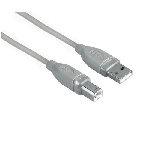 Hama USB Kabl za PC, USB A na USB B, 5.0m (za štampac) slika 1
