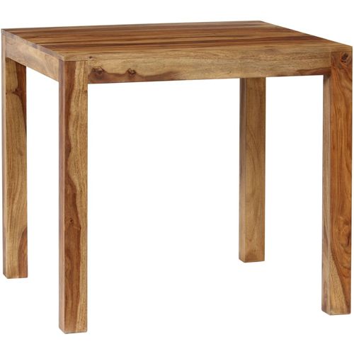 Blagovaonski stol od masivnog drva šišama 82 x 80 x 76 cm slika 3