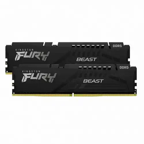 Memorija DDR5 64GB (2x32GB) 5600MT/s Kingston Fury Beast  KF556C40BBK2-64 slika 2