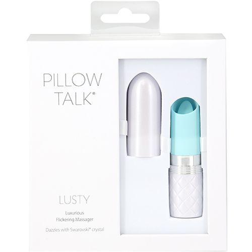 Pillow Talk - Lusty Luxurious Flickering Massager Teal slika 3