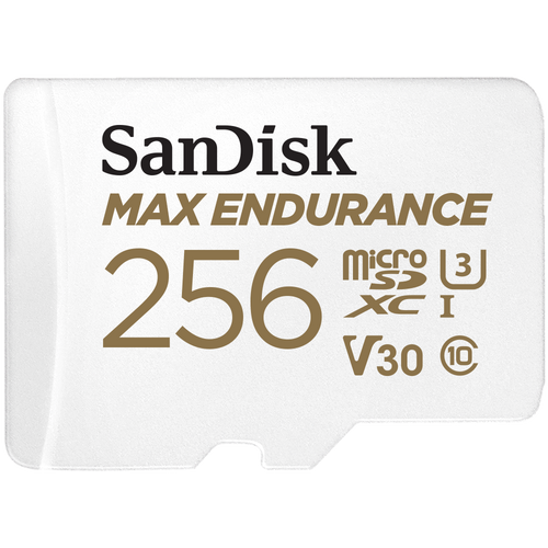 SanDisk MAX ENDURANCE microSDXC 256GB + SD Adapter slika 2