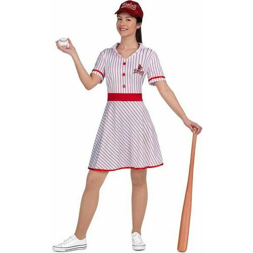 Svečana odjeća za odrasle My Other Me Baseball Vintage Crvena M slika 1