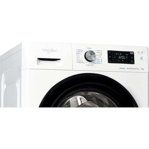 Whirlpool FFB 7458 BV EE Veš mašina, 7 kg, 1400 rpm, Inverter motor, Steam, 6th SENSE tehnologija, FreshCare+, Dubina 63 cm slika 10