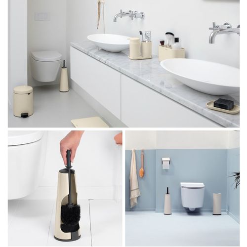 Brabantia WC četka s postoljem - bež boja slika 3