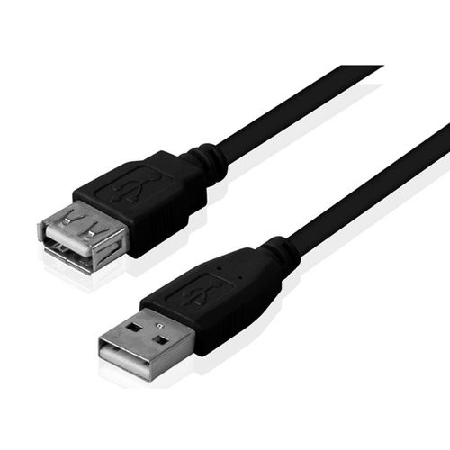 FAST ASIA Kabl USB 2.0 A - USB A M/F (produžni) 1.8m crni slika 2