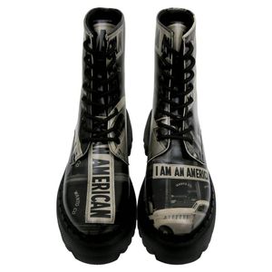 DOGO Duboke čizme Navy I am an American