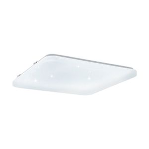 Eglo Frania Plafonjera LED 49,5W, 530x530mm, Bijela/Kristal