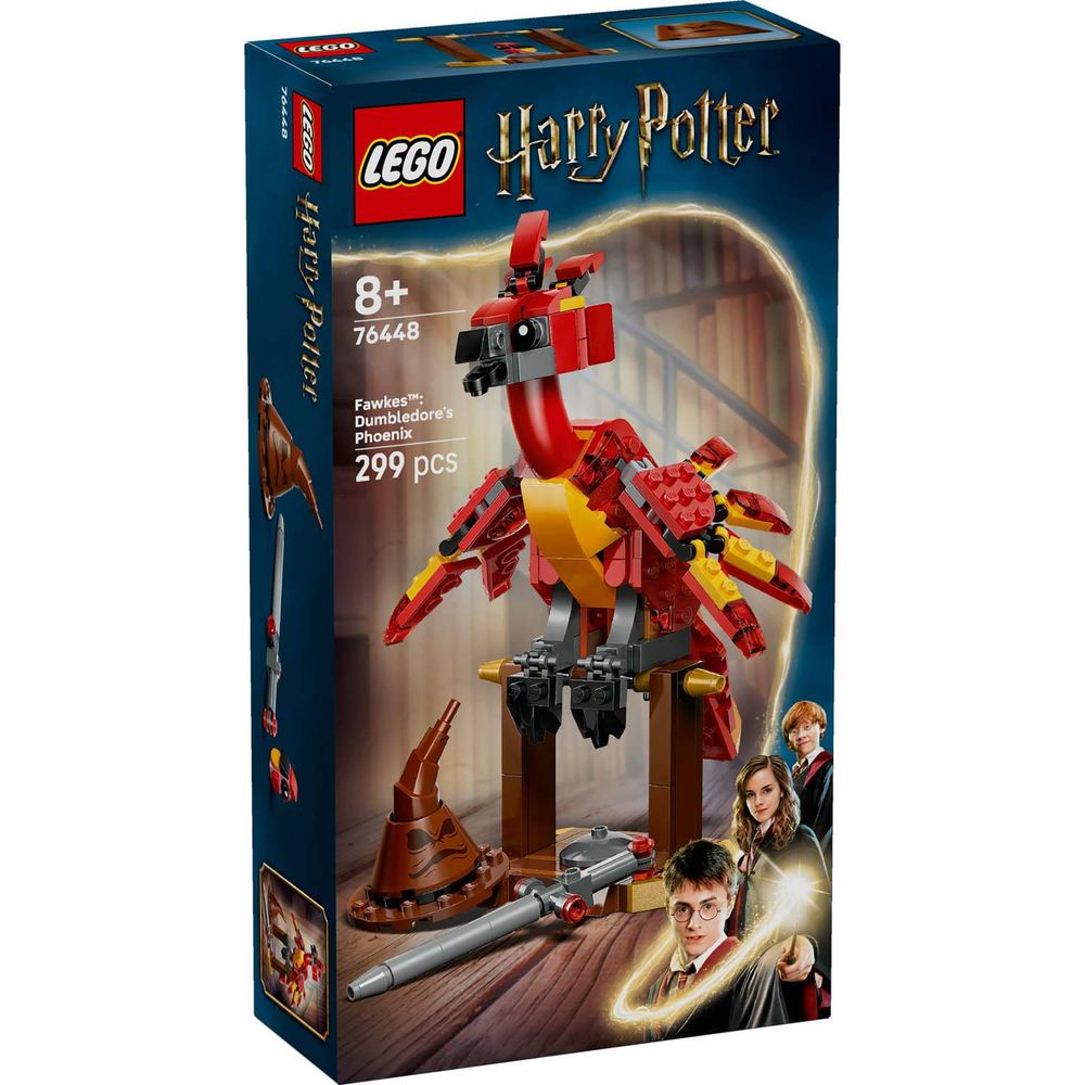 LEGO 76448 Fawkes™: Dumbledore's Phoenix slika 1