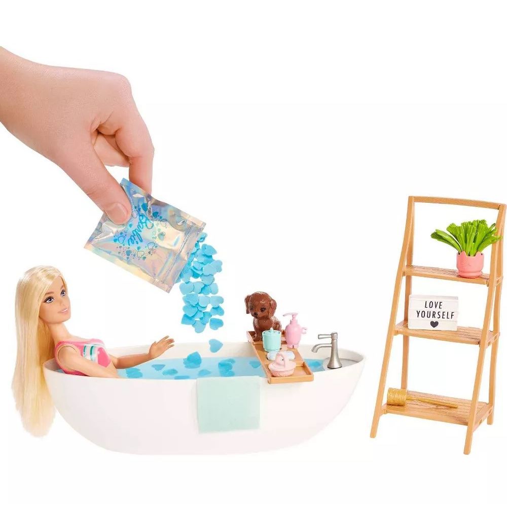 Barbie Set sa lutkom Self Care slika 2