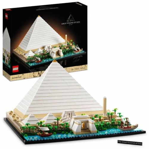 Playset Lego 21058 Architecture The Great Pyramid of Giza 1476 Dijelovi slika 1