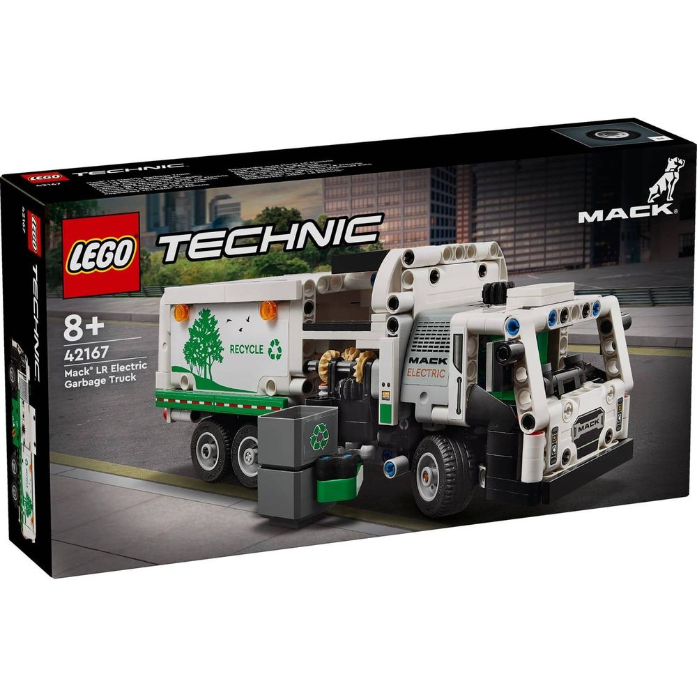 LEGO 42167 Mack LR električni smetljarko slika 1