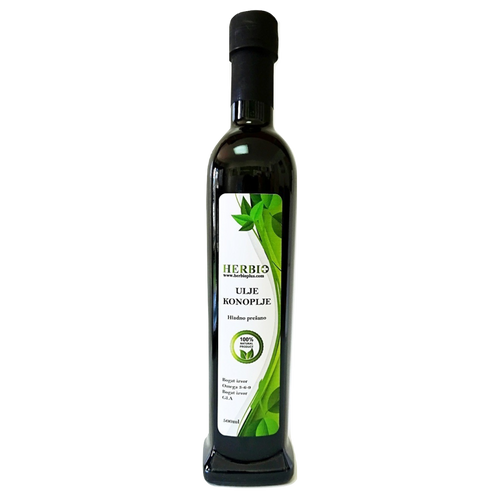 BIO ULJE KONOPLJE 250ml - HRVATSKI PROIZVOD slika 1