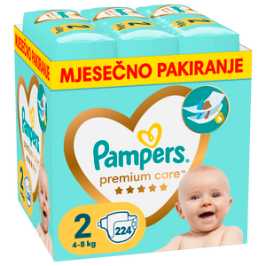 Pampers Premium Care pelene mjesečno pakovanje