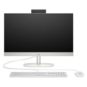 HP consumer 9X3S3EA HP All-in-One 24-cr0016nh,Intel Core i3-N300,8GB DDR4-3200 RAM,512GB 2280 PCIe NVMe SSD,23.8" IPS AG FHD 1920x1080,Intel UHD Graphics,125 USB White Wired Kbd+Mouse,1 USB-C 3.1,2 USB-A 3.1,2 USB-A 2.0,1 HDMI-out1.4,1 RJ-45,BT 5.3,FreeDOS,US,Shell white,2yw