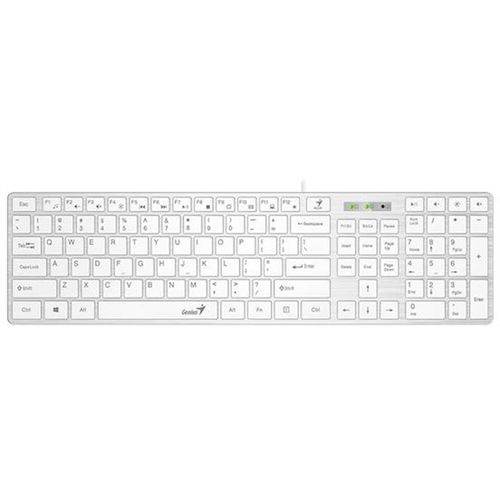 Tastatura Genius Slimstar 126 USB bijela slika 1
