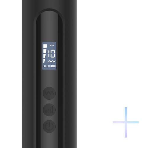 Digitalni Super Wand vibrator BLACQ, crni slika 5