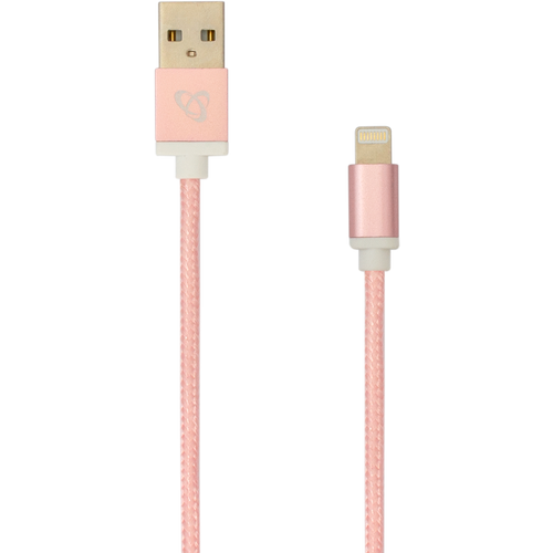 KABEL SBOX USB -> iPh.7 M/M 1,5M Blister Zlatno Roza slika 6