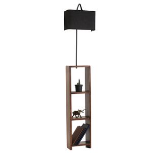 Stelo 8744-8 Black Floor Lamp