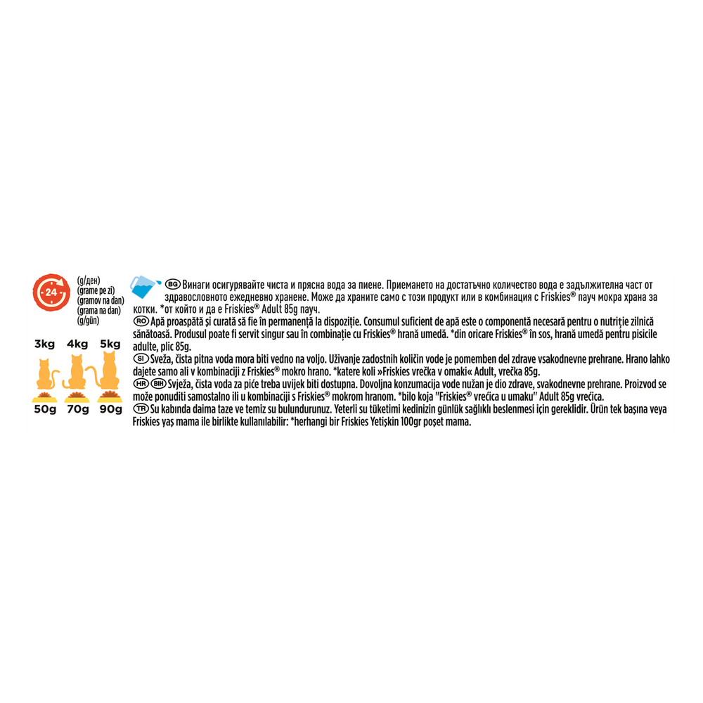 Friskies® Hrana za mačke, kombinacija govedine i piletine, s povrćem, Adult 300g  slika 4