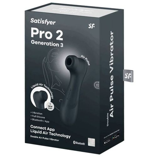 SATISFYER PRO 2 GENERACIÓN 3 - BLACK BLUETOOTH &amp; APP slika 3