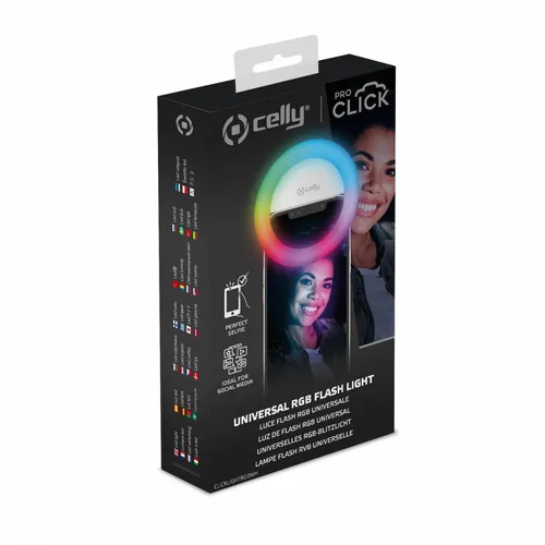 Celly Selfi Flash Light Pro bela + Micro USB kabl slika 6