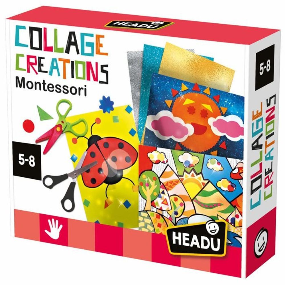 HEADU Kreativni set Montessori Collage Creations slika 1