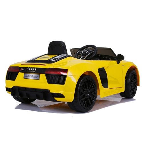 Licencirani auto na akumulator Audi R8 XL - Žuti slika 6