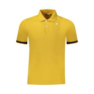 K-WAY POLO SHORT SLEEVE MEN YELLOW