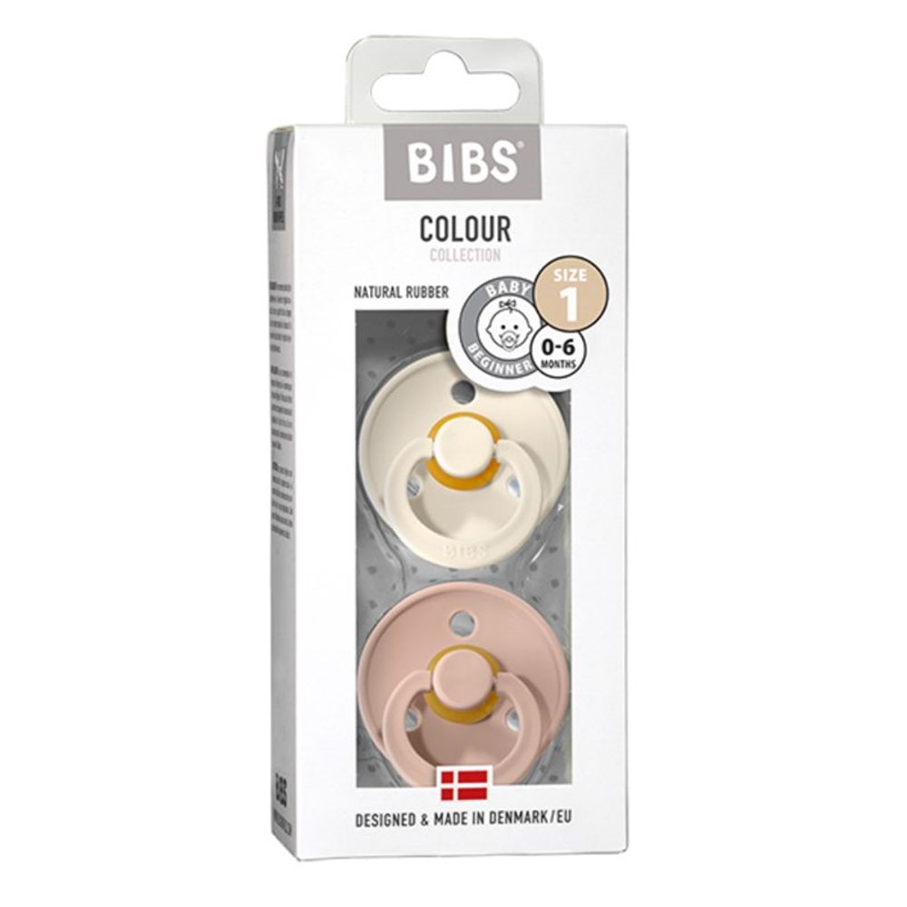 Bibs Duda varalica Colour Blush & Ivory 0-6mj (veličina 1), 2kom slika 4