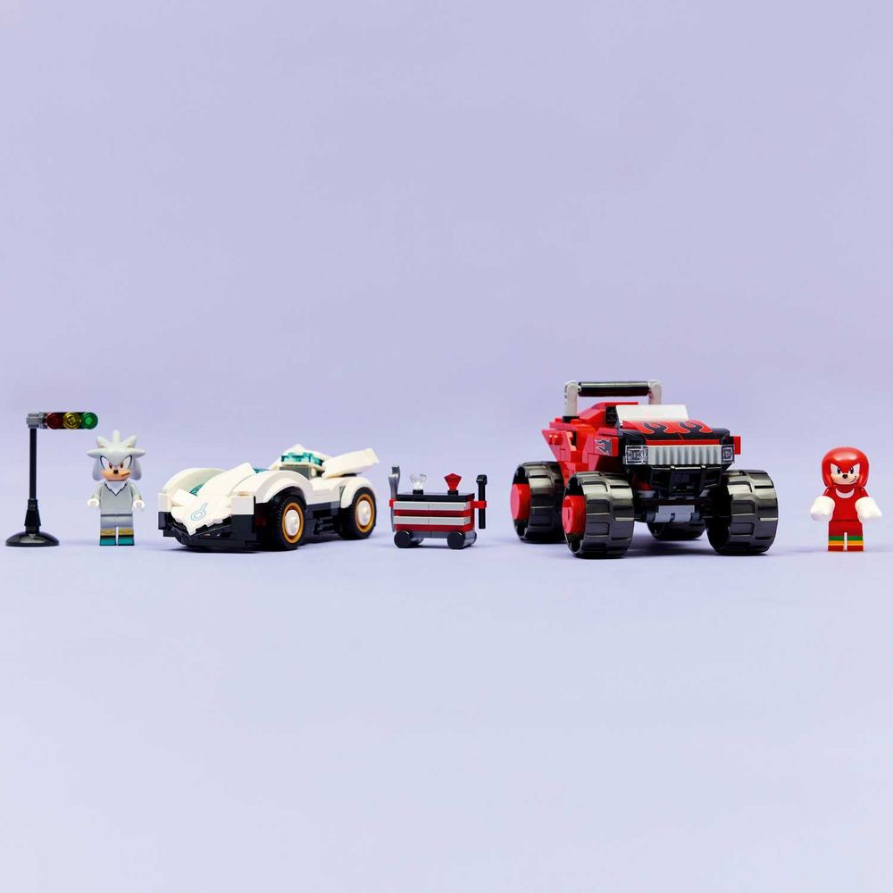 LEGO 77118 Silver's Car vs. Knuckles' Monster Truck slika 8