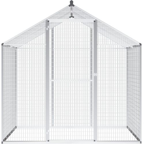 Vanjski kavez za ptice od aluminija 178 x 122 x 194 cm slika 18