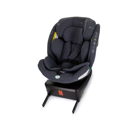 Chipolino autosjedalica I-SIZE 40-150 cm ISOFIX 360 "TOURINO" granite slika 10